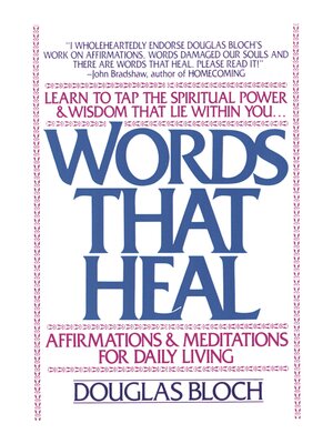 cover image of Words That Heal: Affirmations and Meditations for Daily Living